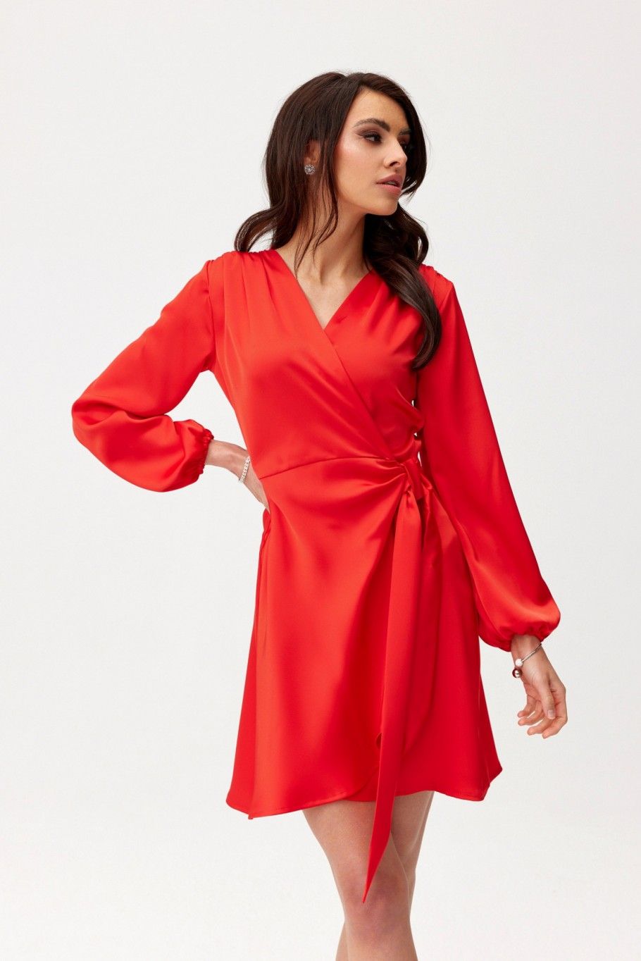Catlin – rochie mini roșie