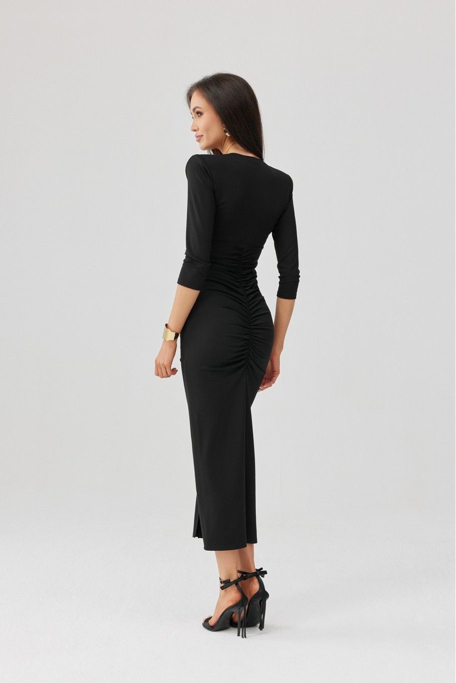 Rochie midi Mireya neagră