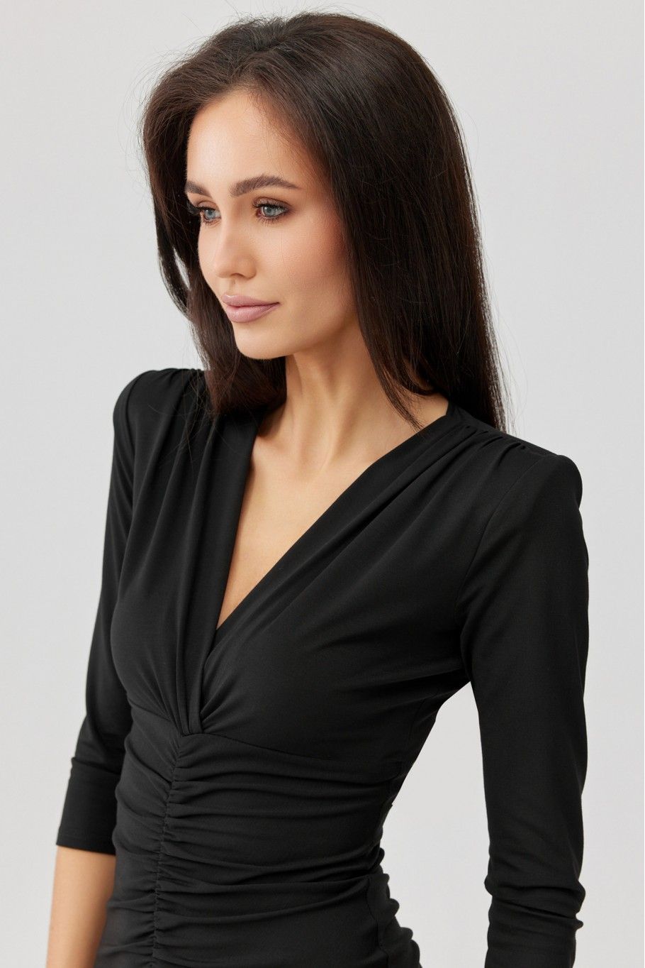Rochie midi Mireya neagră