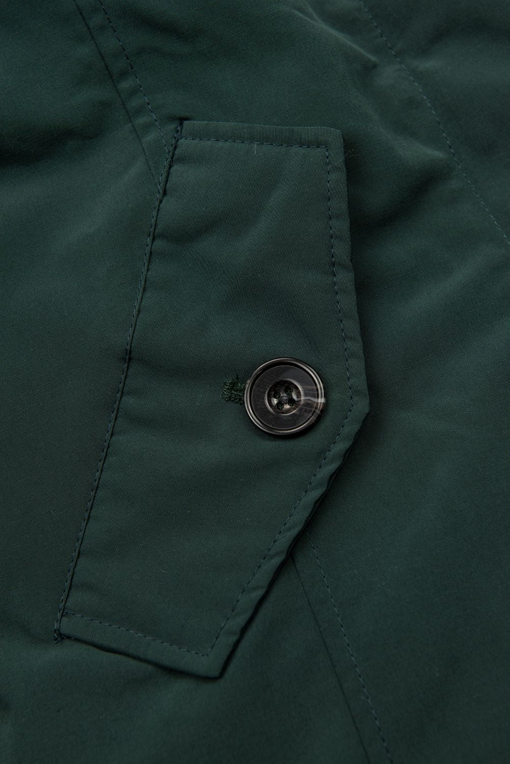 Parka verde închis de toamnă/iarnă cu căptușeală detașabilă