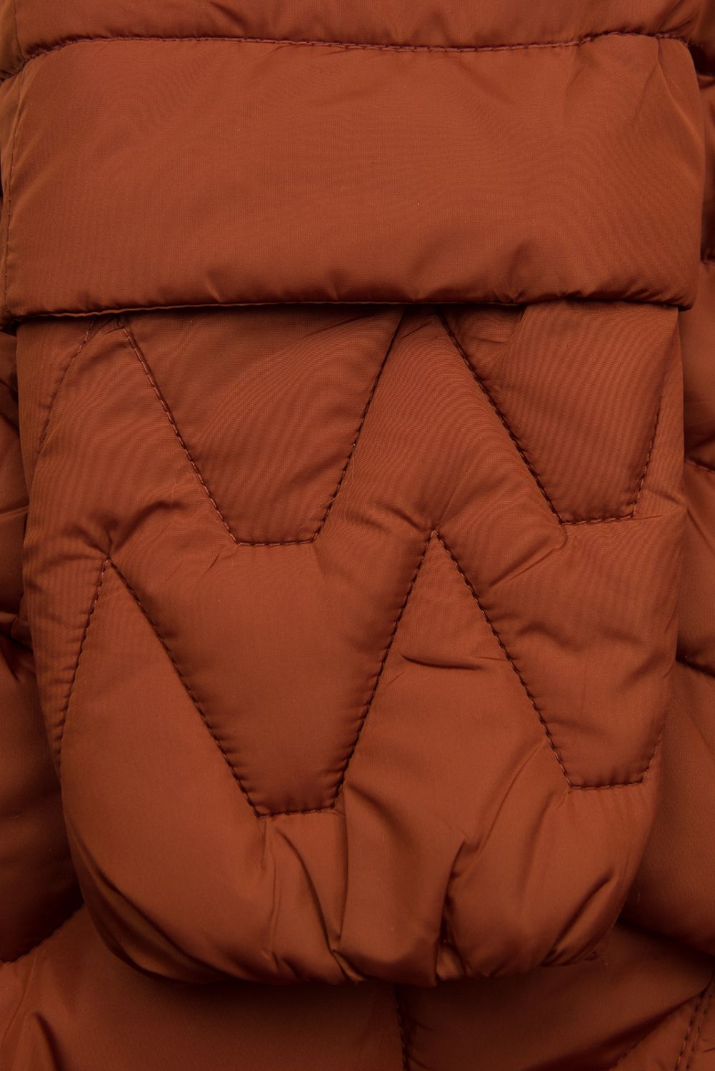 Geacă combinată maro scorțișoară