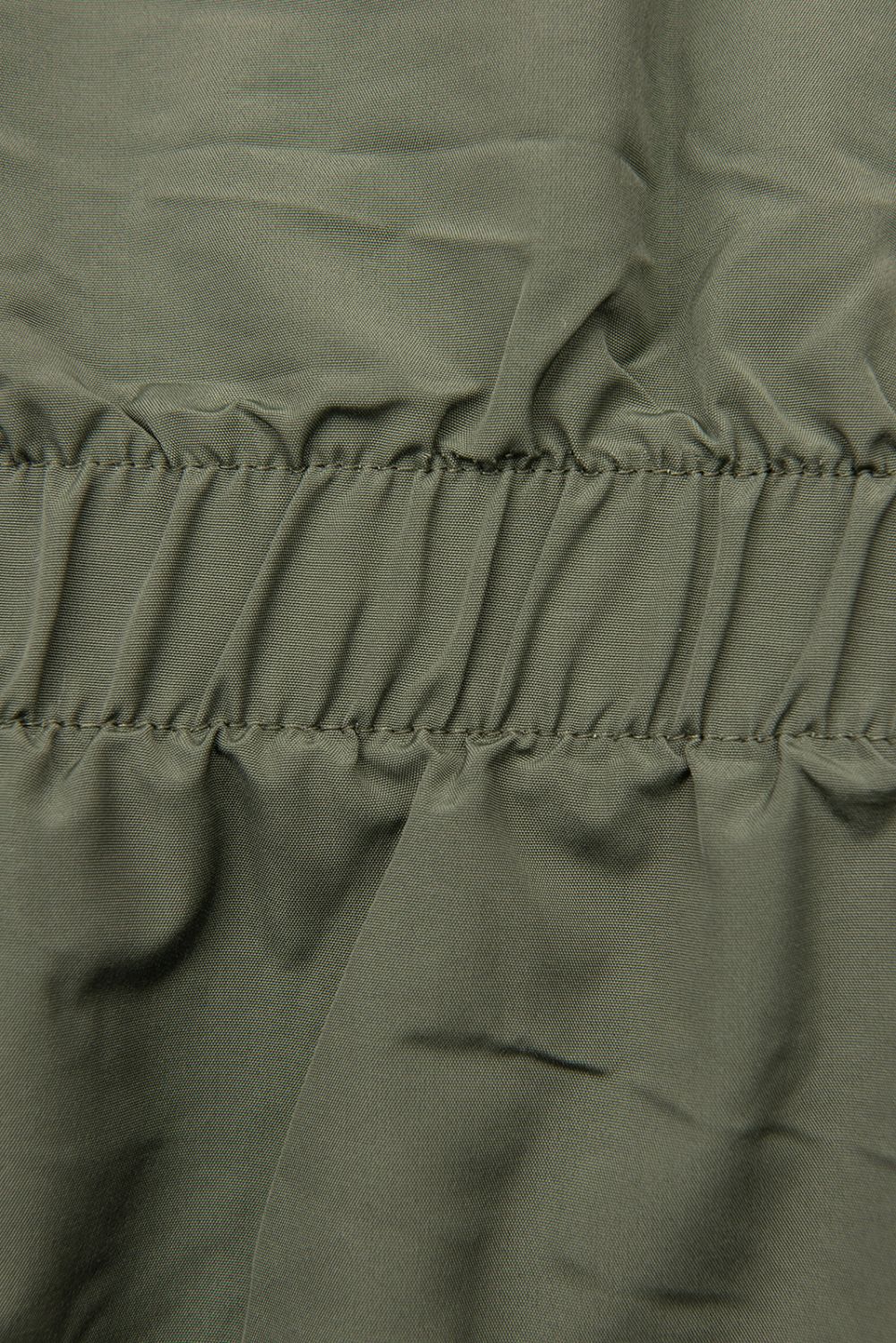 Parka de primăvară-toamnă reversibilă kaki/negru
