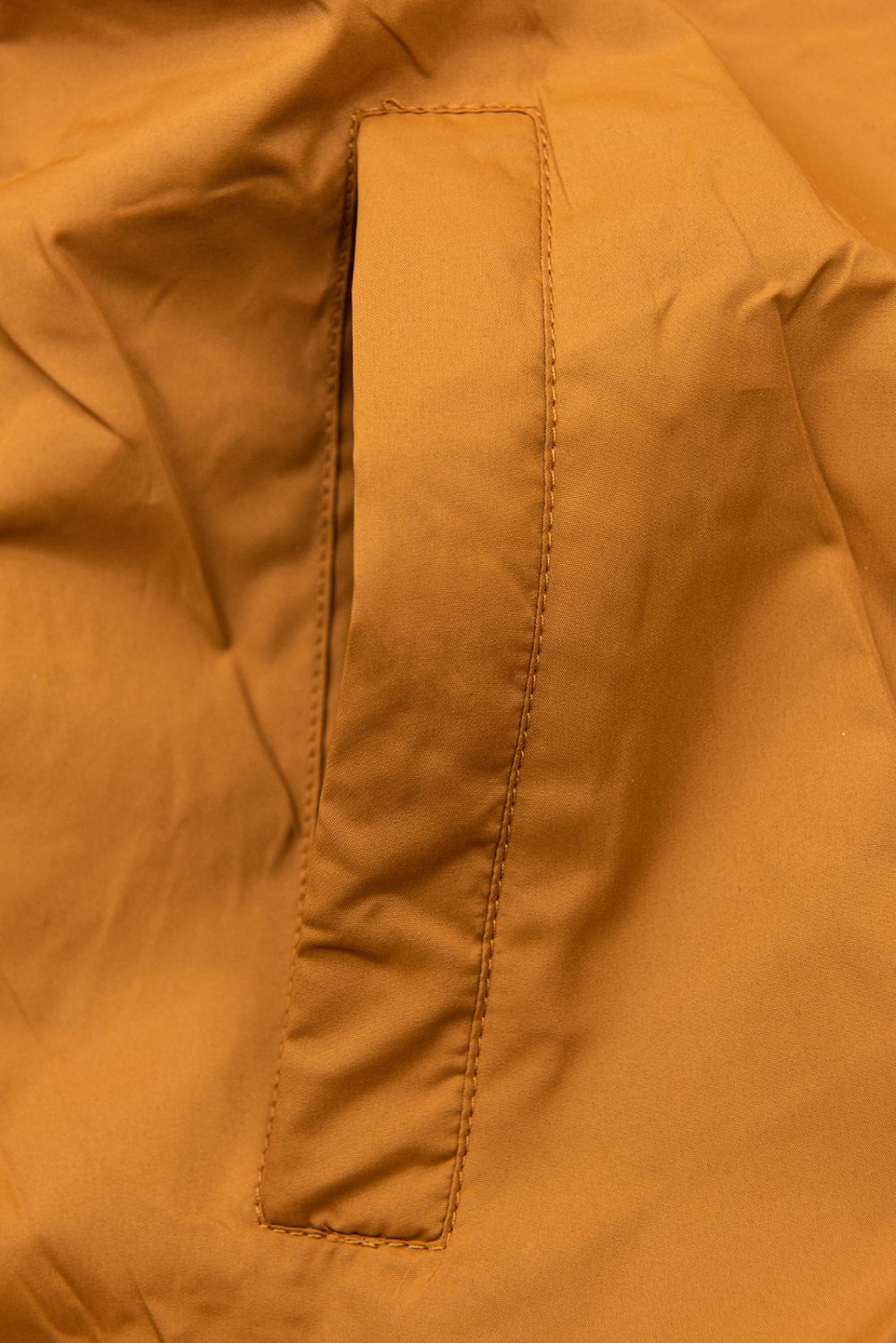 Parka matlasată reversibilă negru/caramel