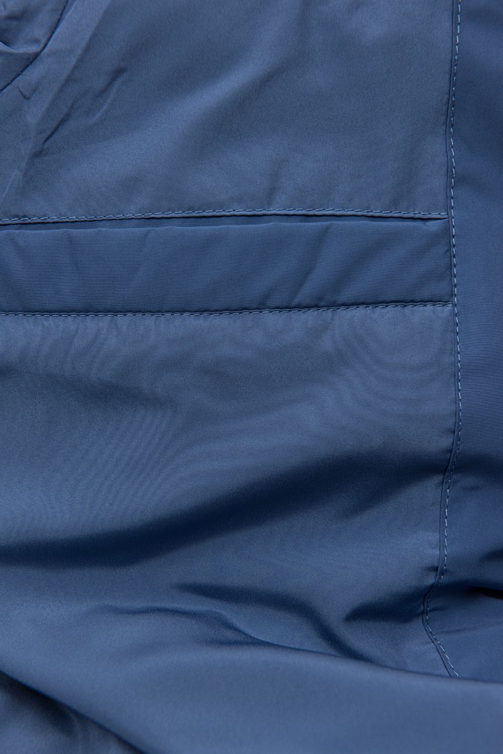 Geacă de iarnă albastră WINTER cu blană albă