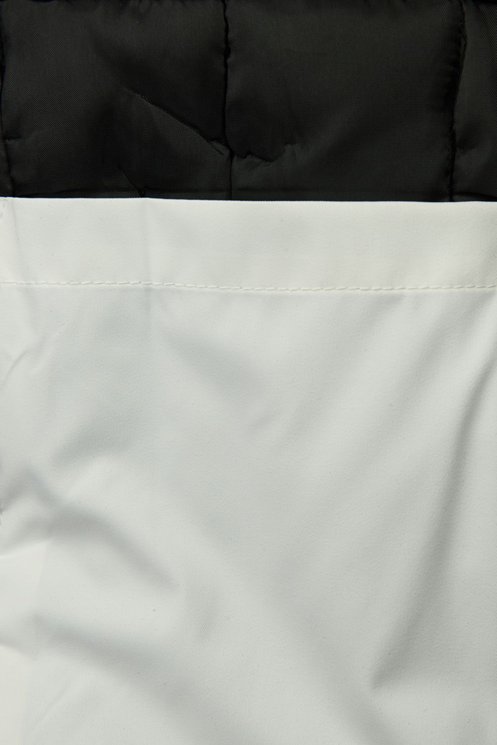 Parka lungă de iarnă pentru femei, cu șnur în talie albă