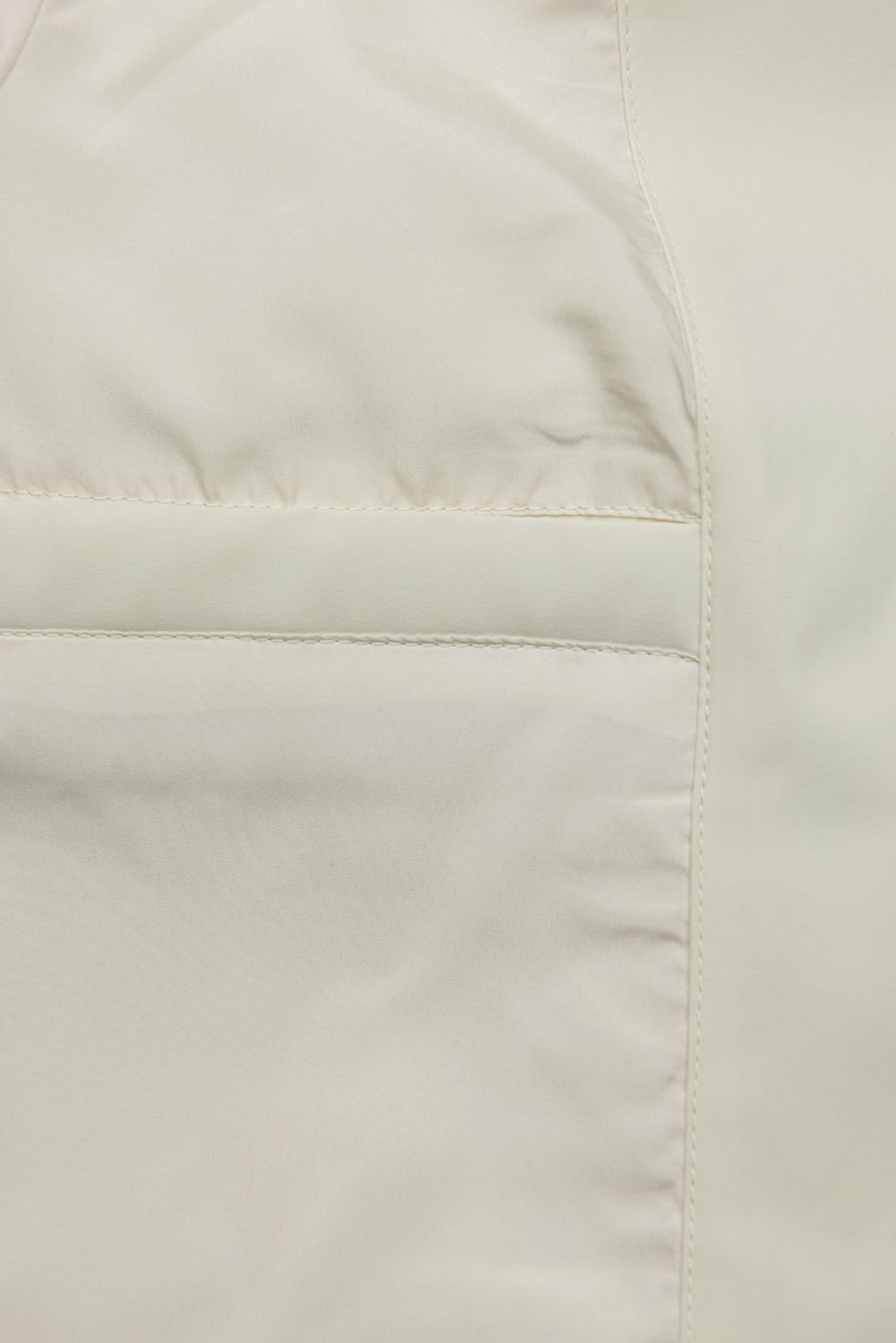 Geacă de tranziție pentru damă cu glugă - Ecru