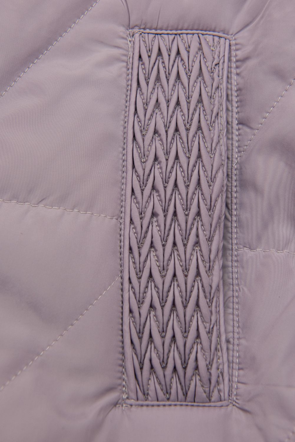 Geacă matlasată de primăvară pentru damă violet deschis