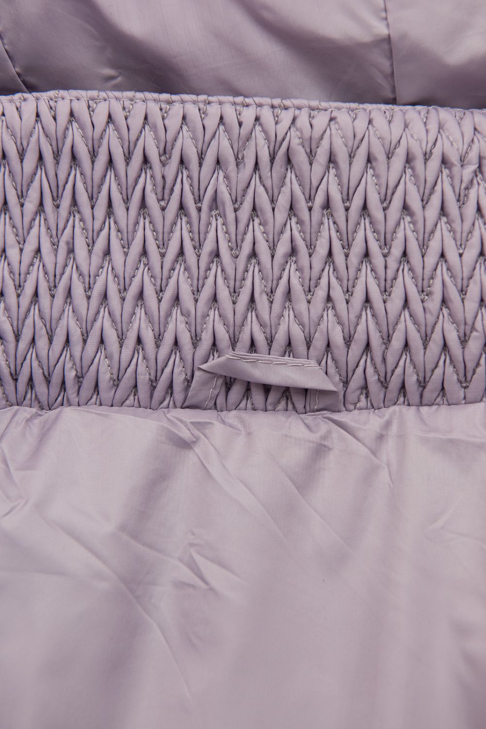 Geacă matlasată de primăvară pentru damă violet deschis