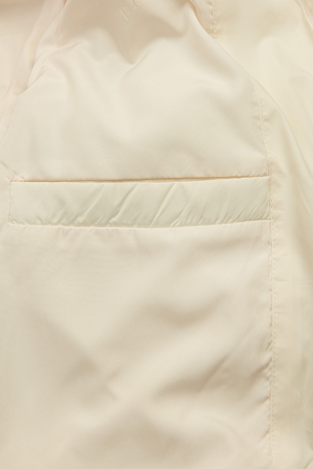 Geacă matlasată de primăvară pentru damă ecru