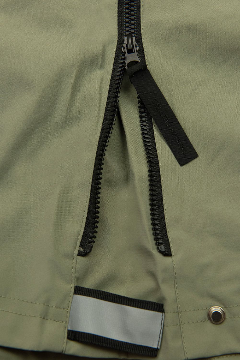 Parca de tranziție pentru damă verde măsliniu