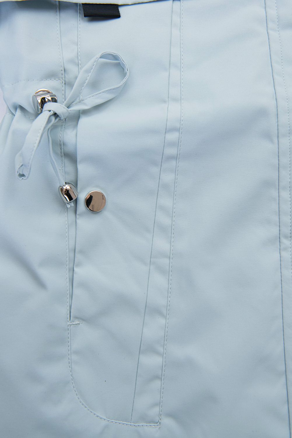 Parka albastru deschis pentru primăvară/toamnă