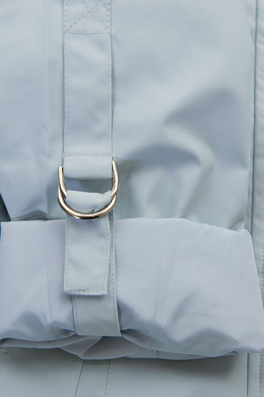 Parka albastru deschis pentru primăvară/toamnă