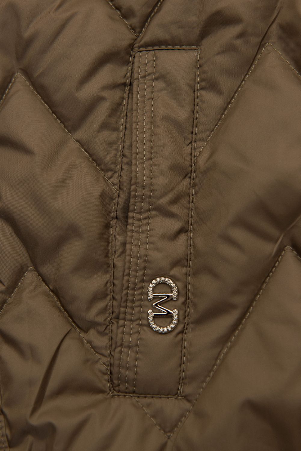 Vestă lungă maro ciocolatiu