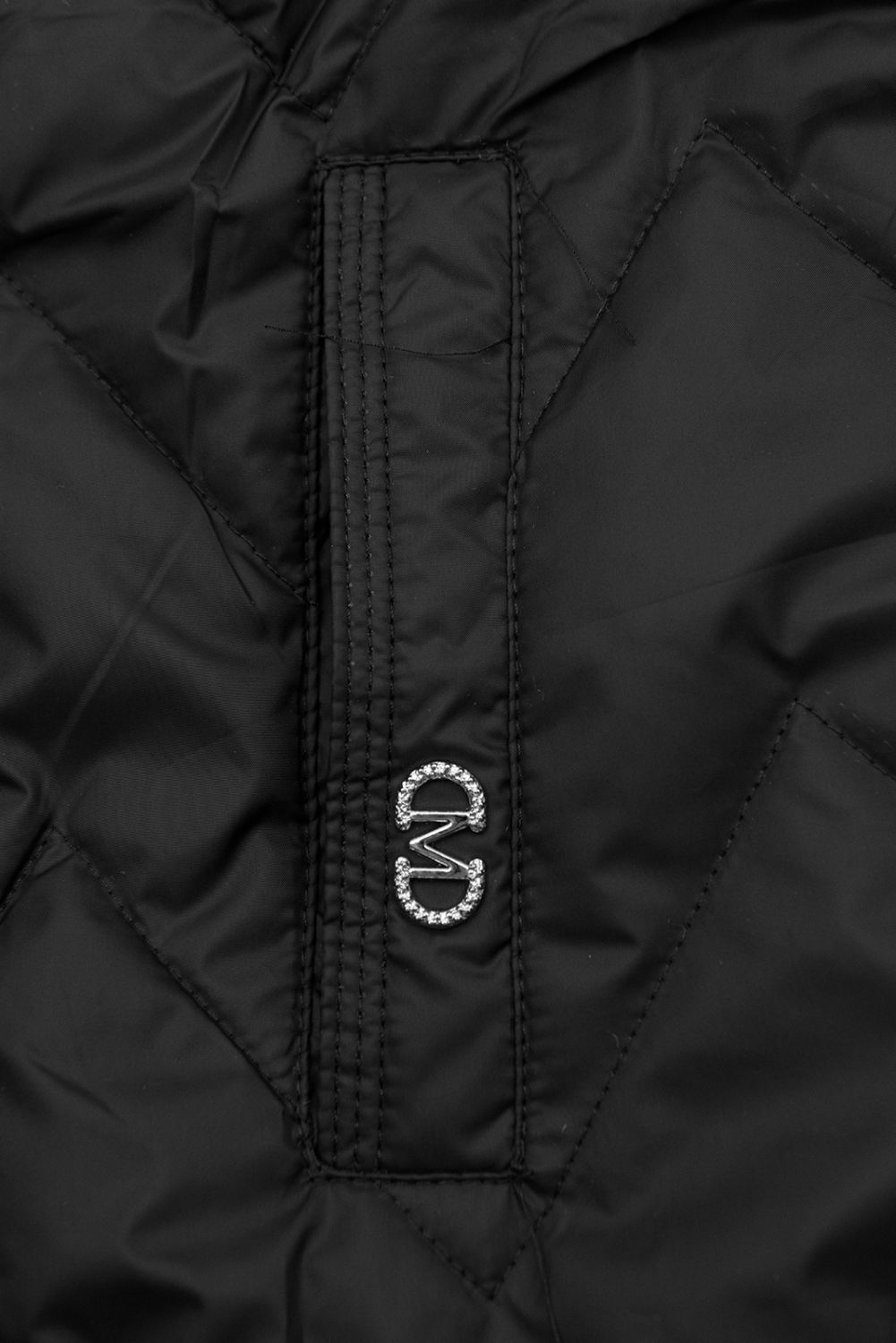 Vestă lungă neagră