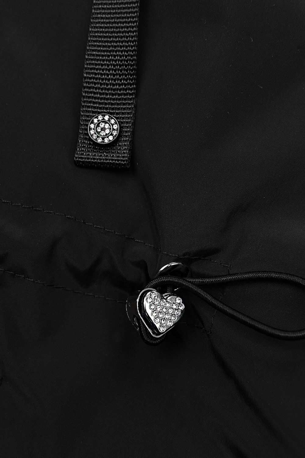 Palton/parka de tranziție negru