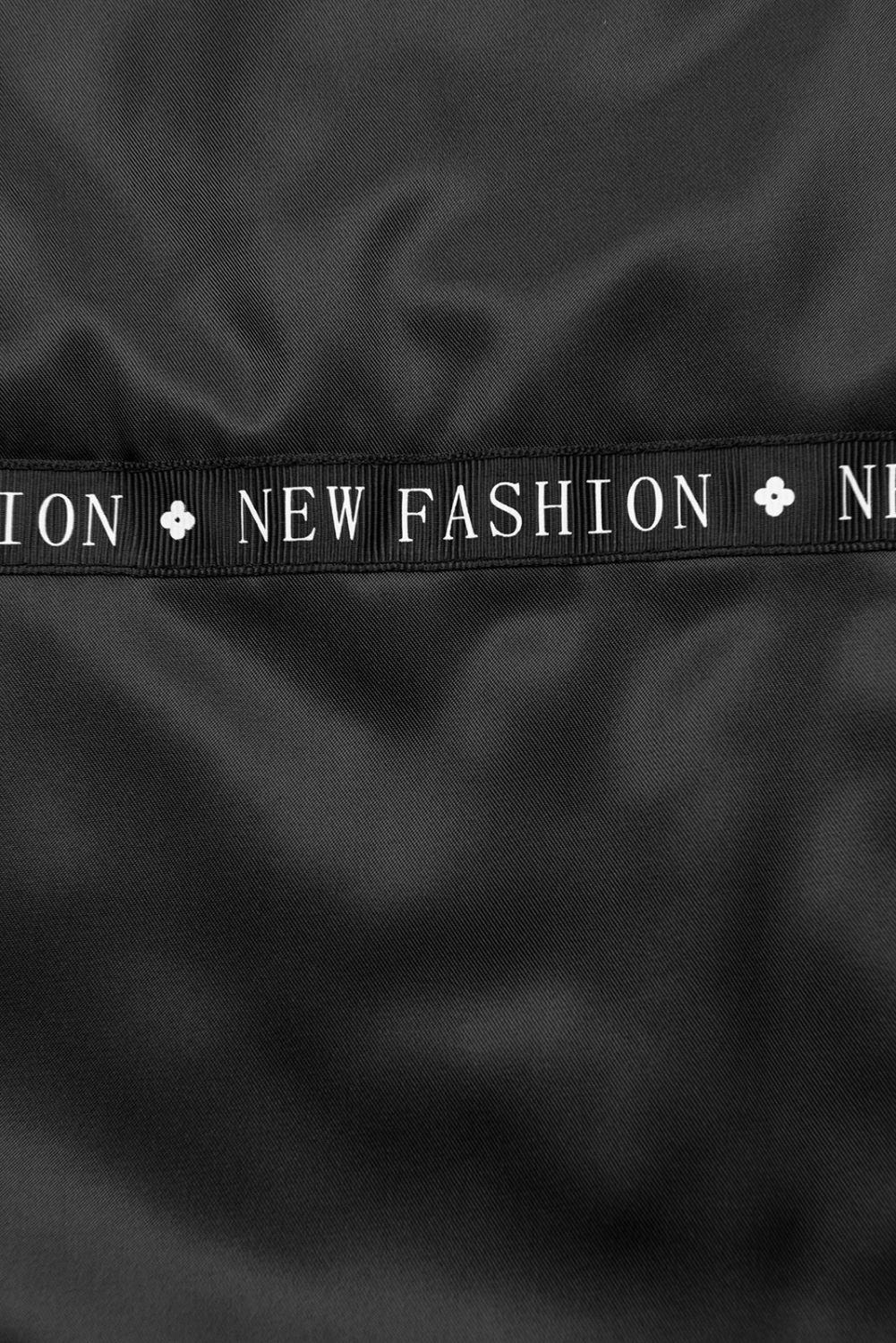 Parka neagră FASHION