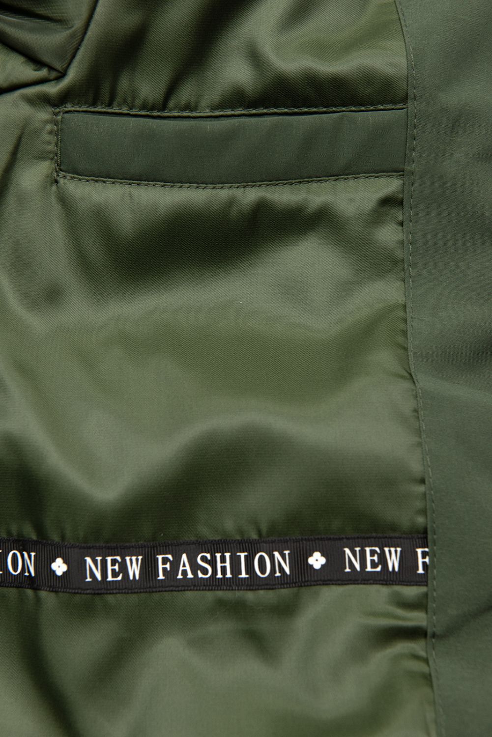 Parka verde măsliniu FASHION