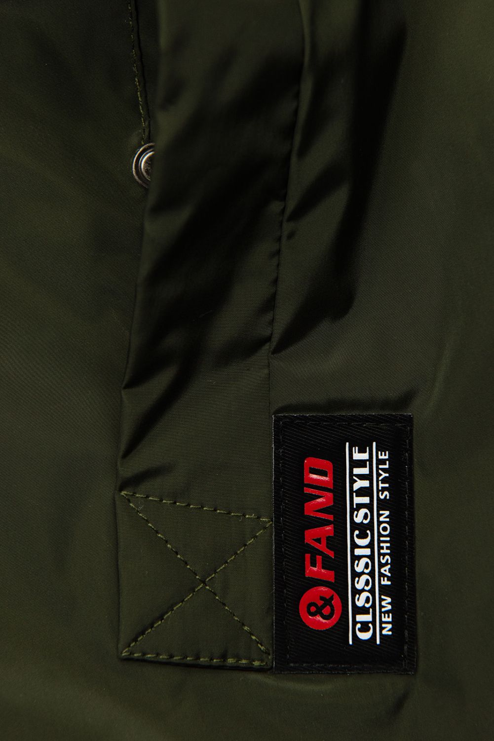 Palton/parka prelungit/ă kaki