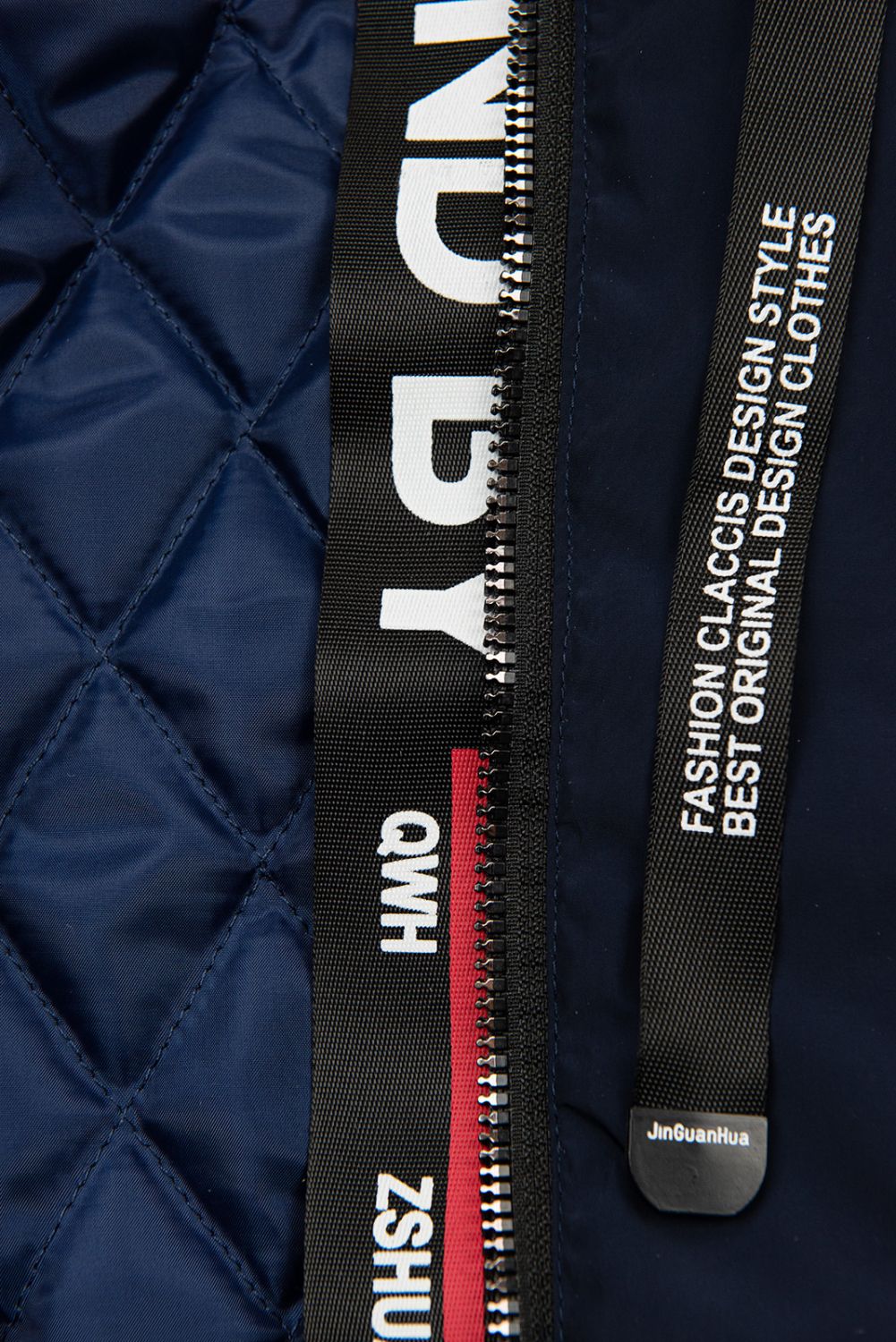 Palton/parka prelungit/ă bleumarin