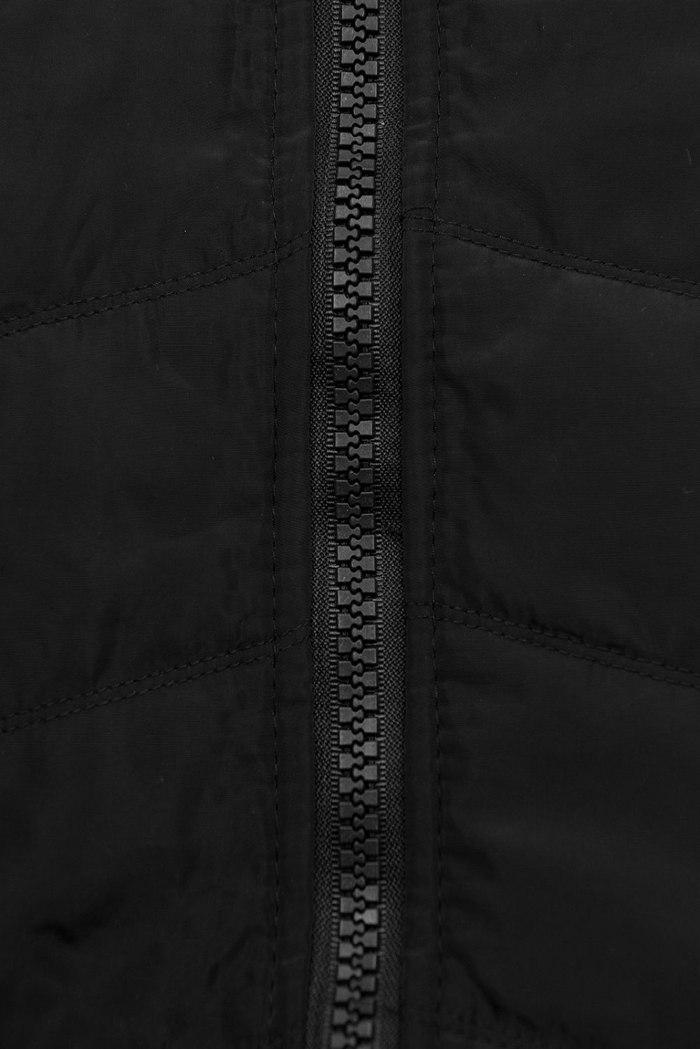 Hanorac negru cu materiale combinate
