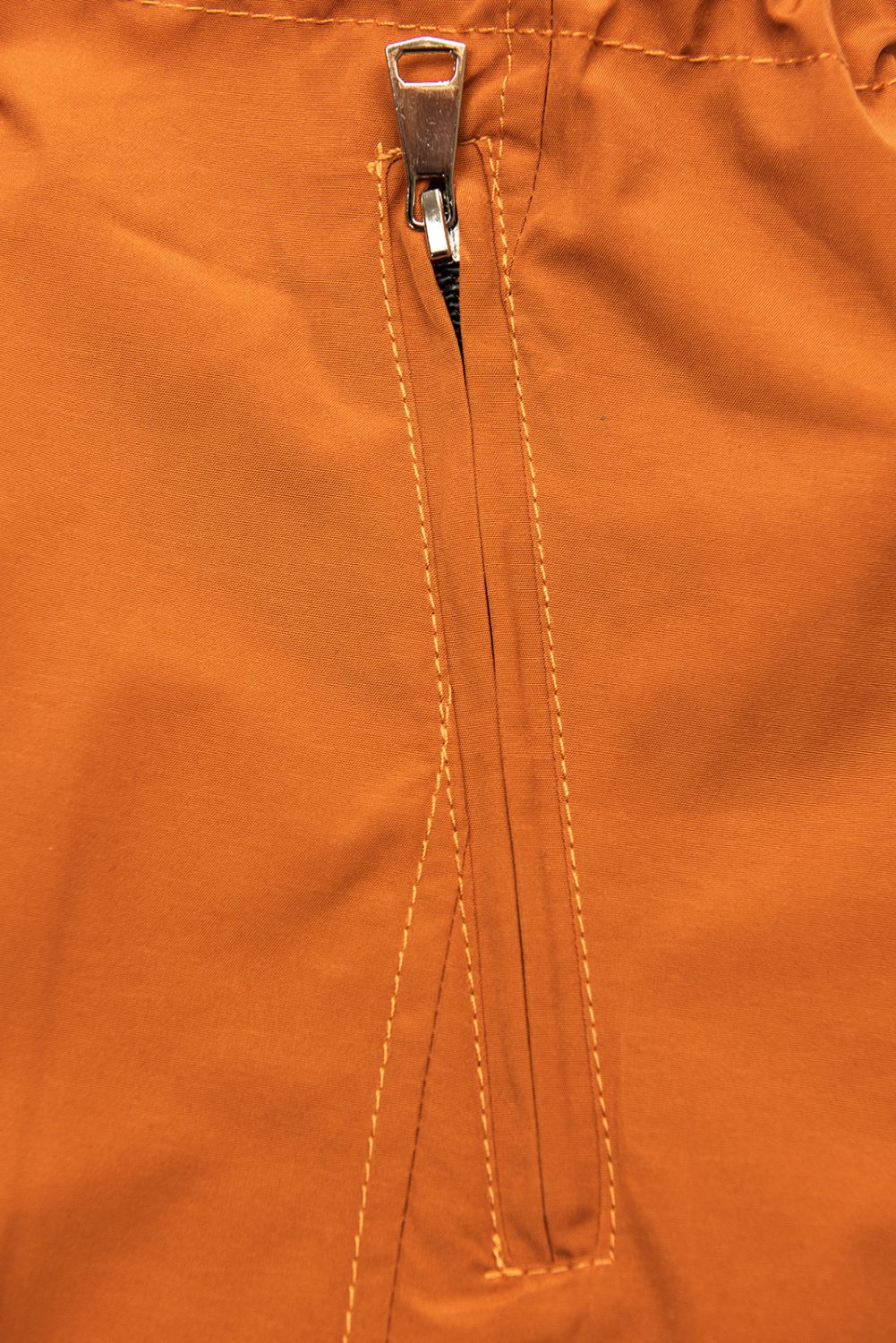 Parka reversibilă cu imprimeu cărămidă/maro
