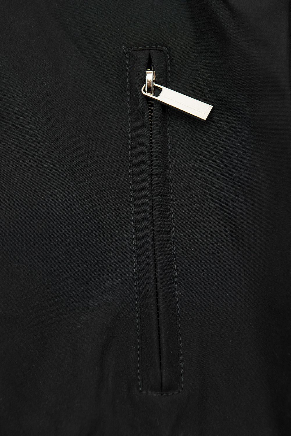 Parka reversibilă de tranziție negru/alb