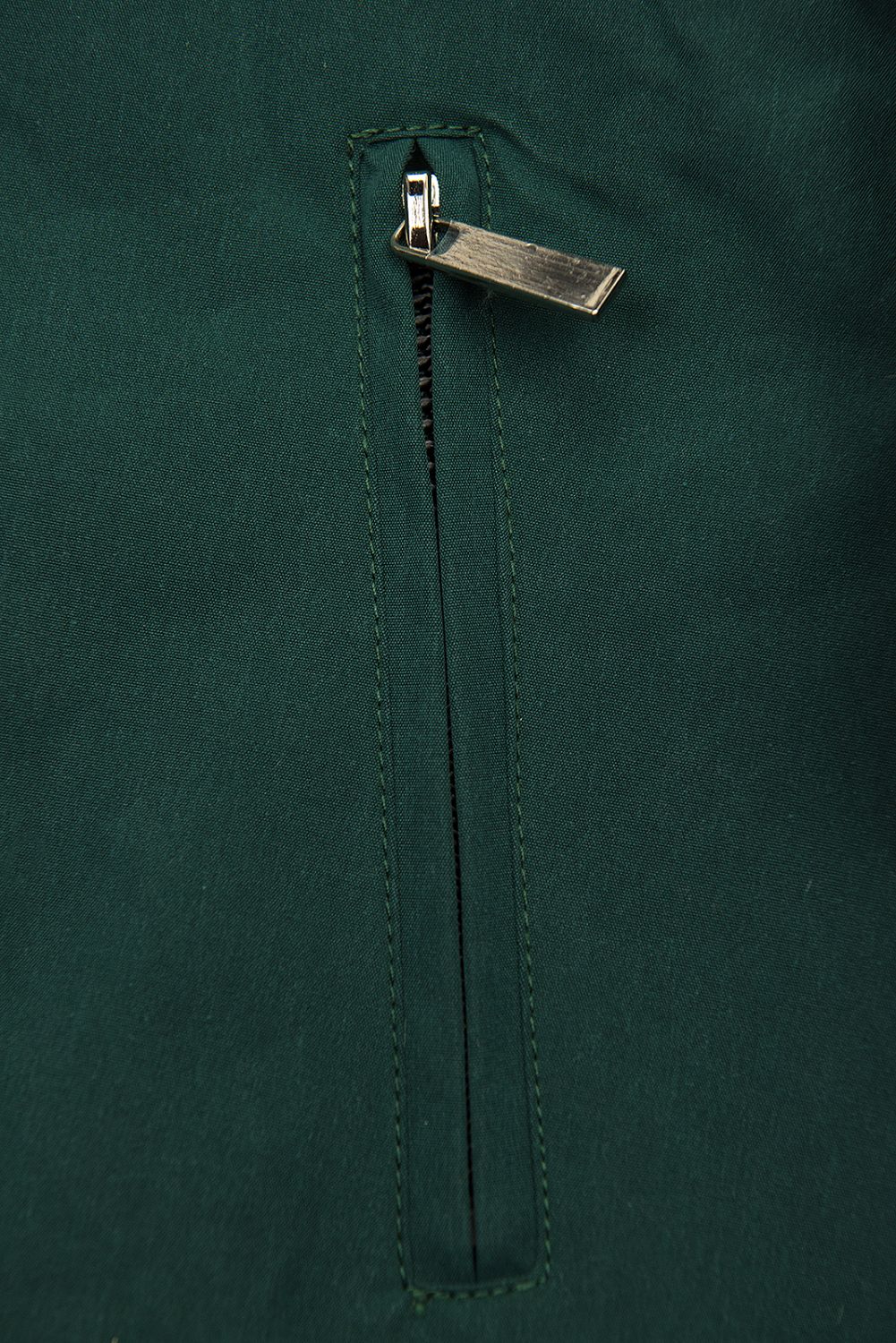 Parka verde închis cu buline