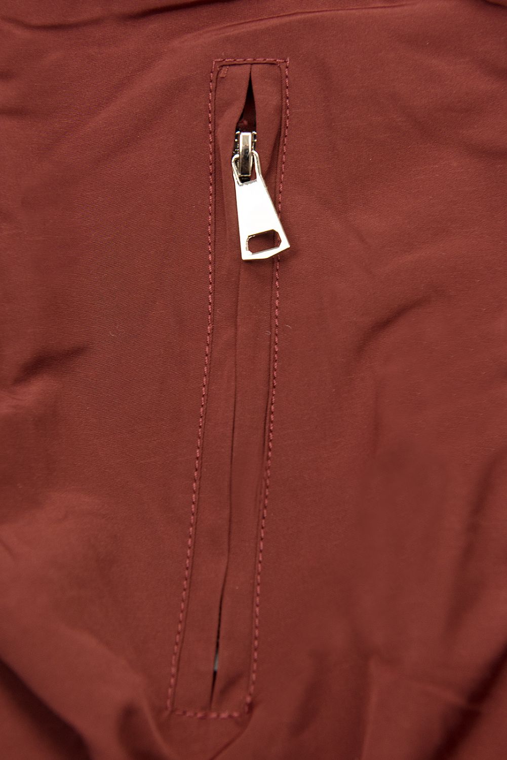 Parka reversibilă de tranziție burgundia/maro