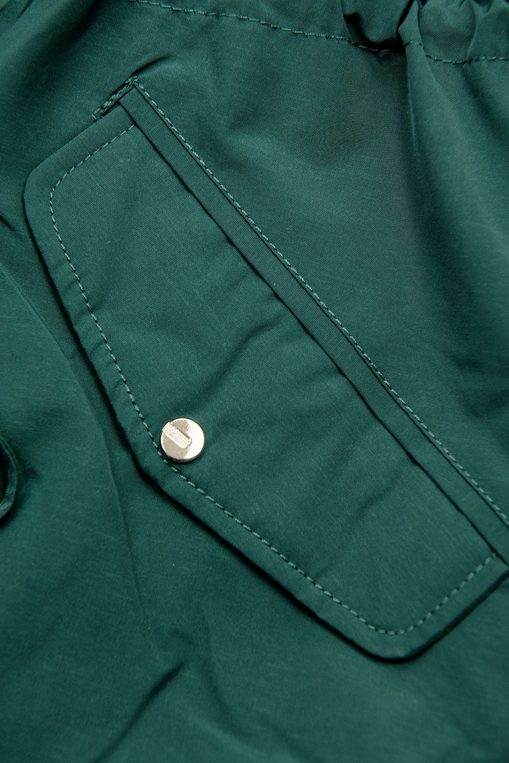 Parka reversibilă de tranziție verde/gri