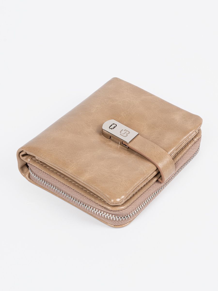 Portofel elegant bej
