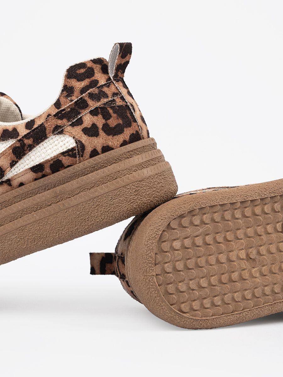 Adidași dama cu model leopard
