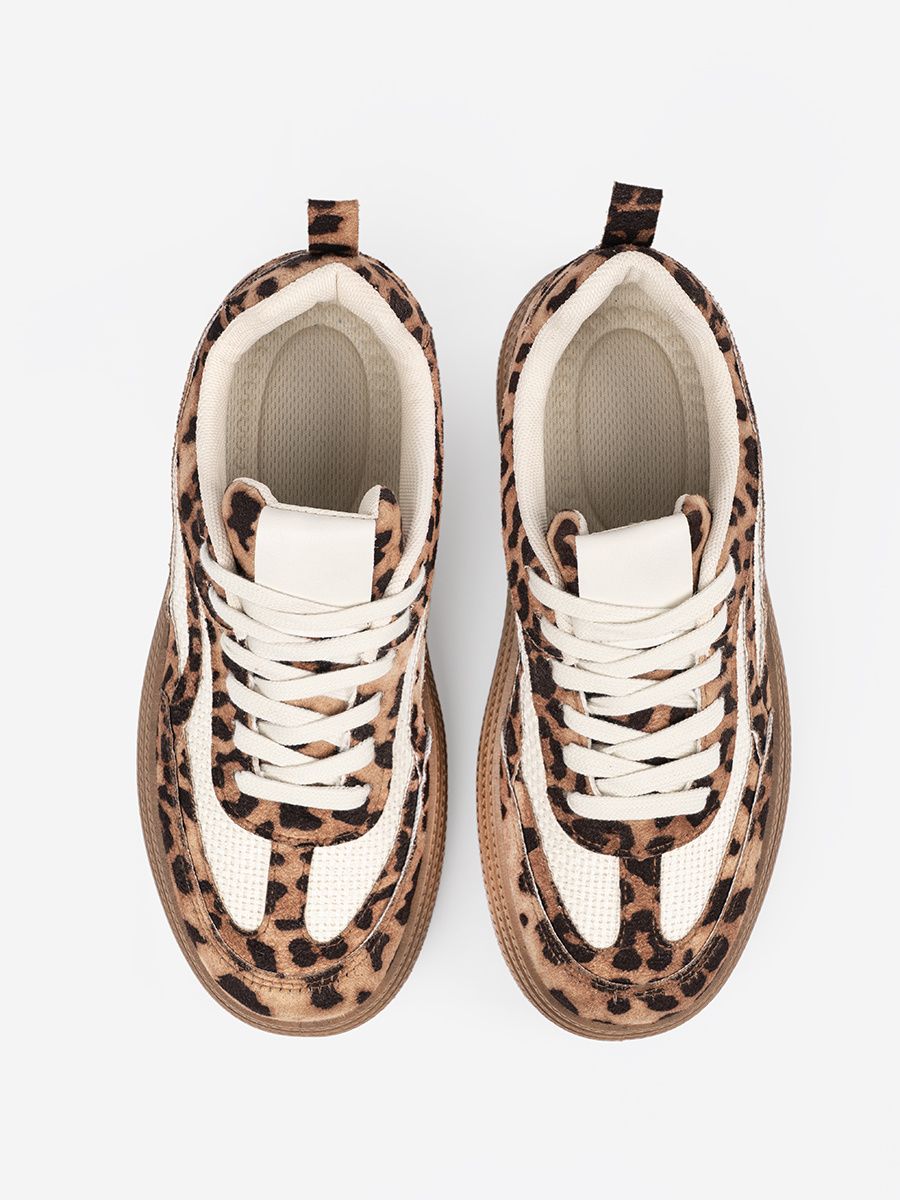 Adidași dama cu model leopard
