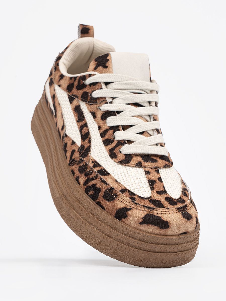 Adidași dama cu model leopard