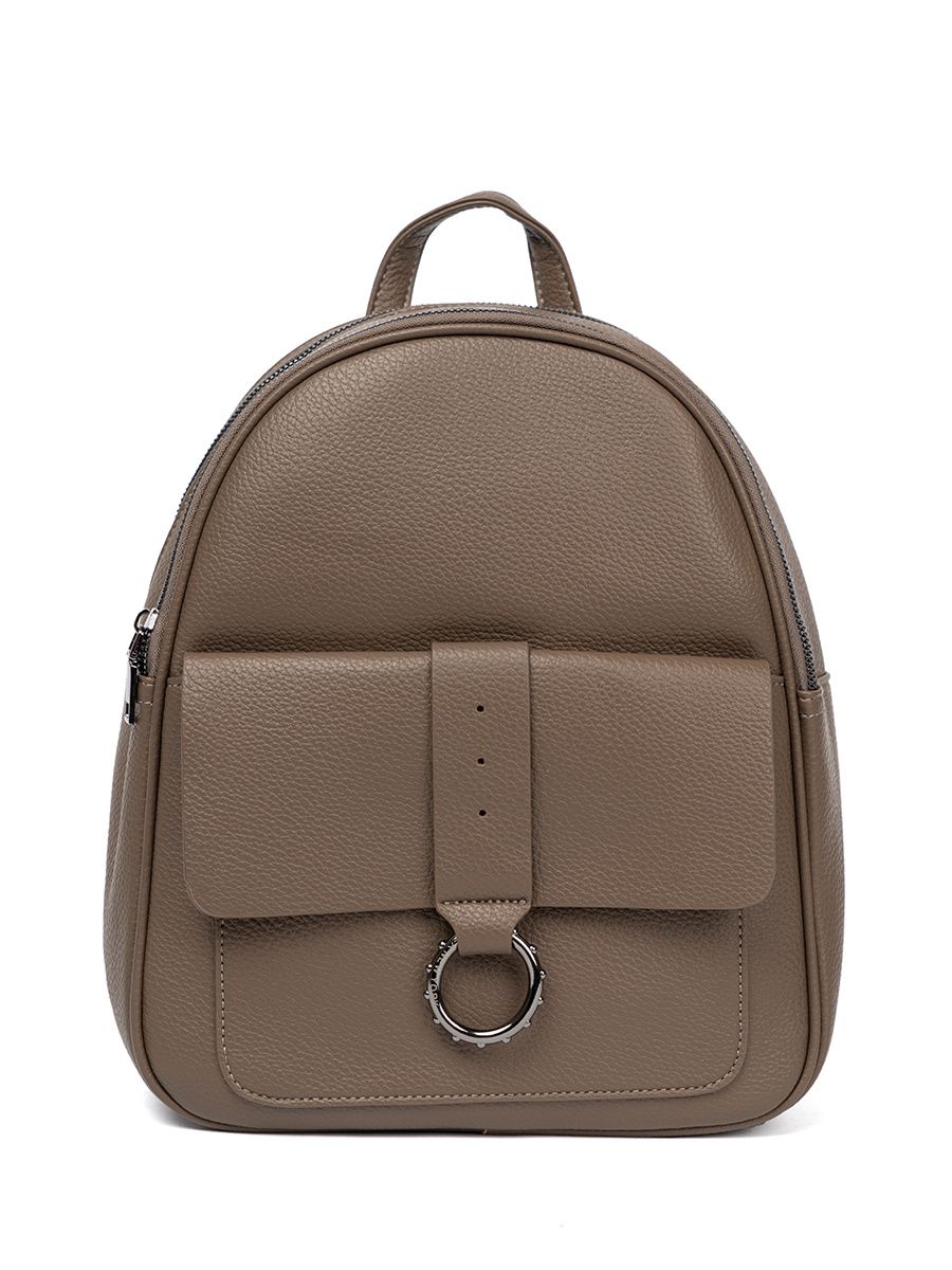 Rucsac elegant bej din piele ecologică