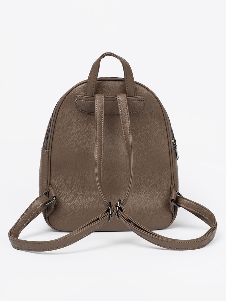 Rucsac elegant bej din piele ecologică