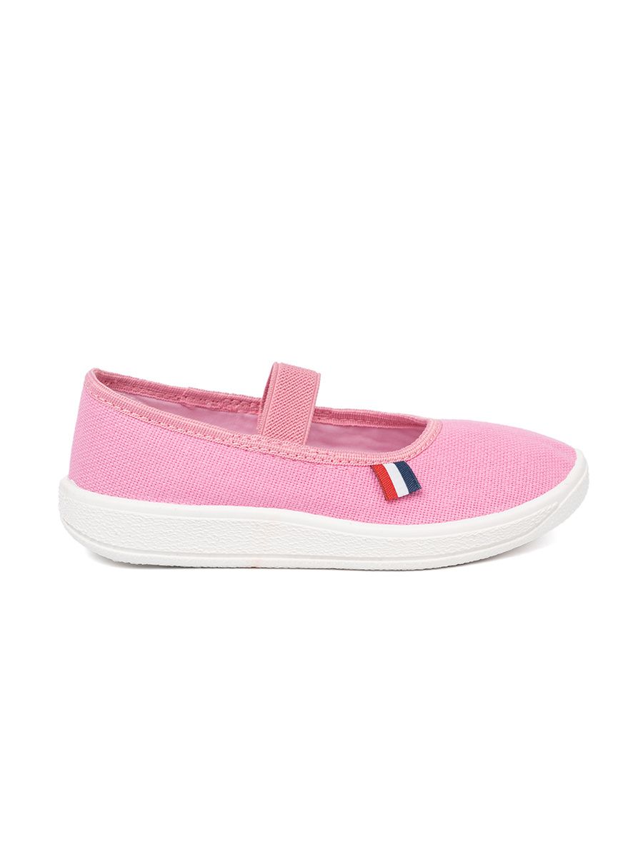 Pantofi roz cu curea elastică