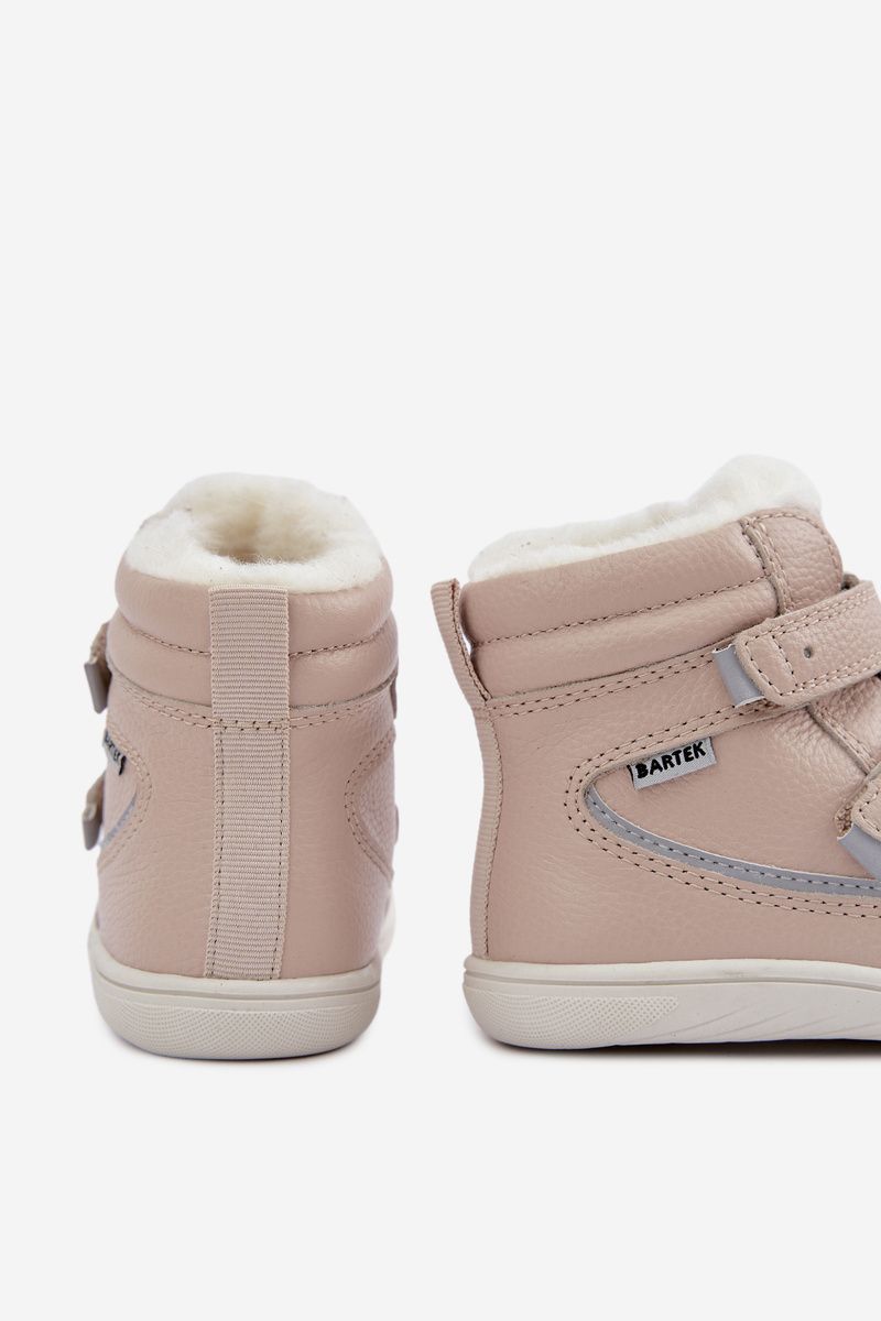 Cizme barefoot din piele bej