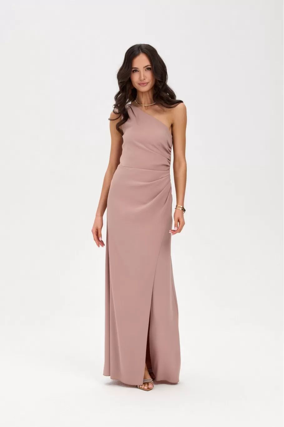 Rochie maxi cappuccino