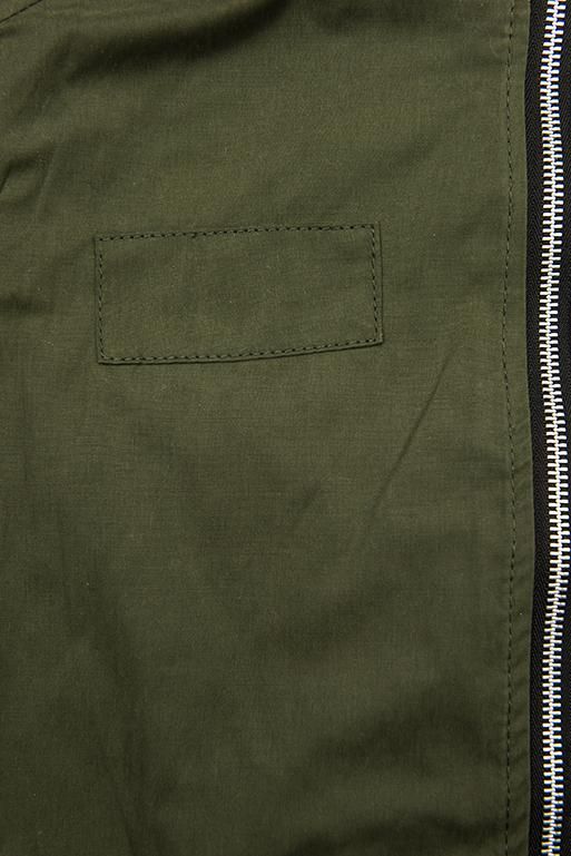 Geacă parka verde de primăvară/toamnă