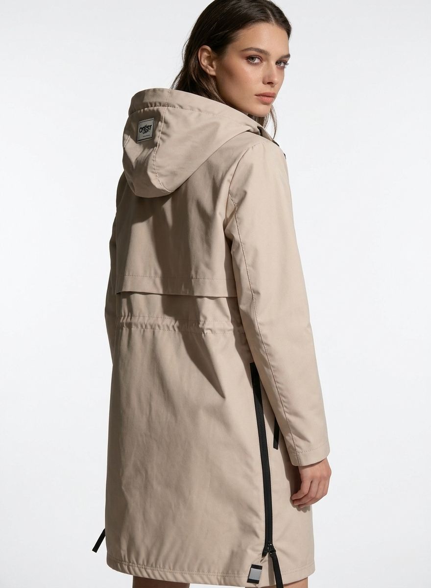 Parca de tranziție pentru damă bej