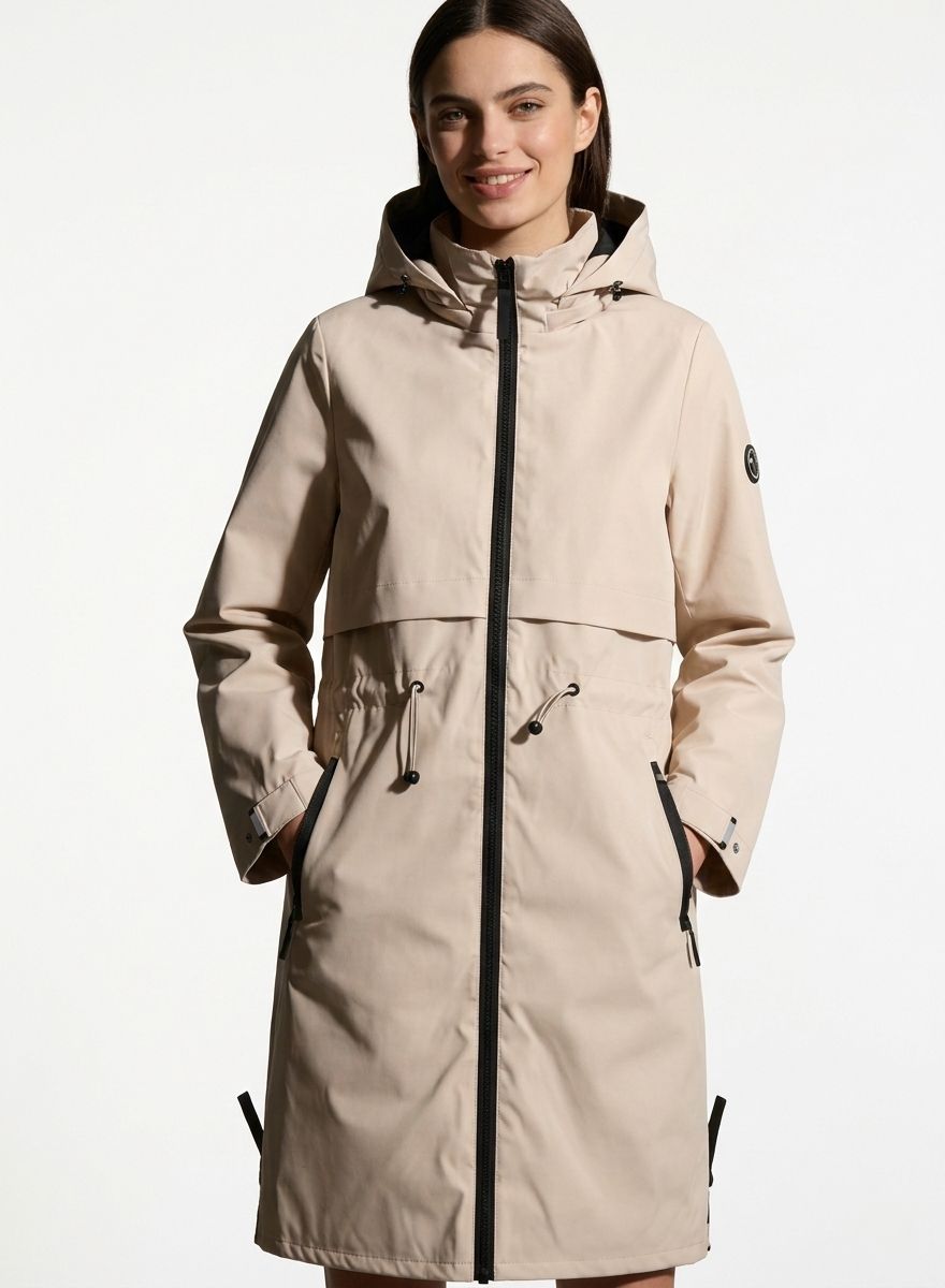 Parca de tranziție pentru damă bej