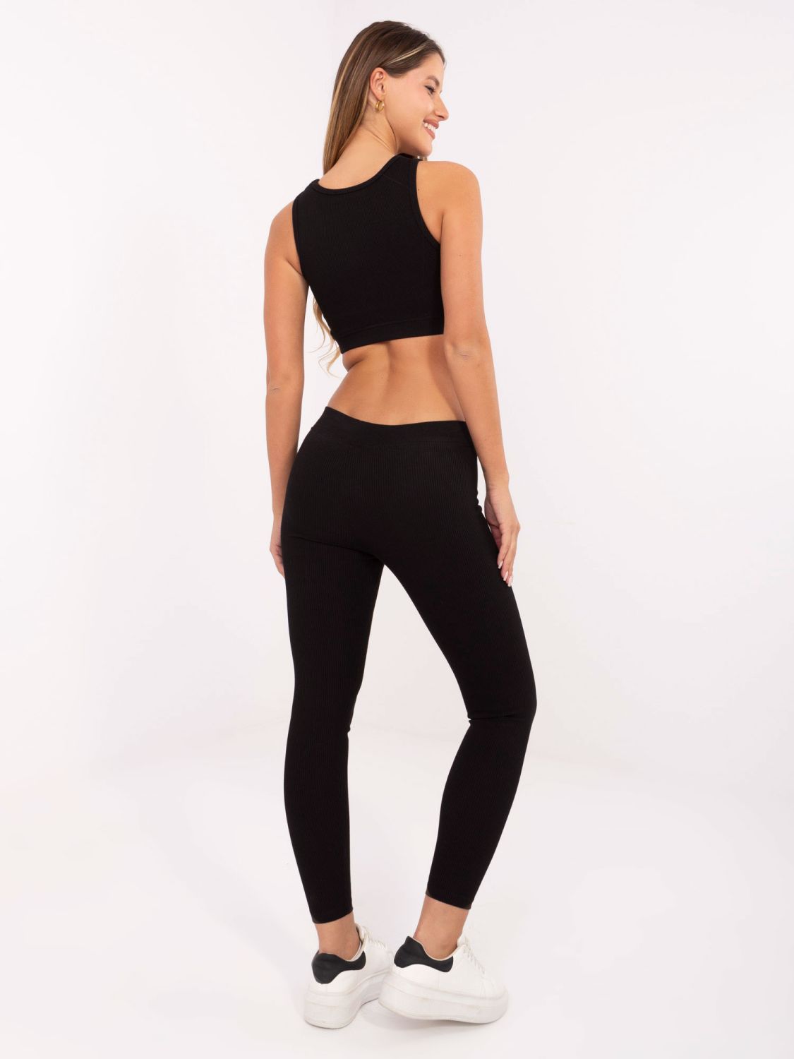Compleu sportiv negru FOR FITNESS