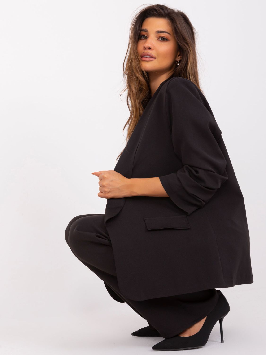 Sacou elegant negru