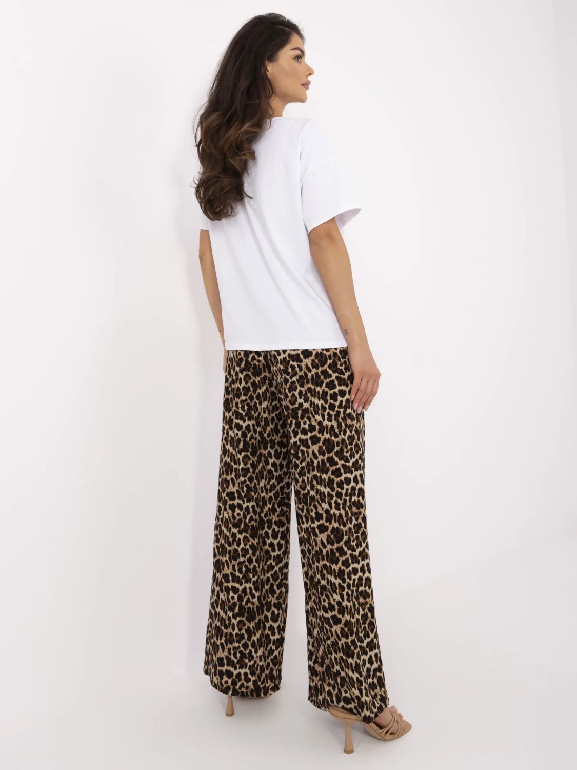 Compleu elegant cu motiv animalier