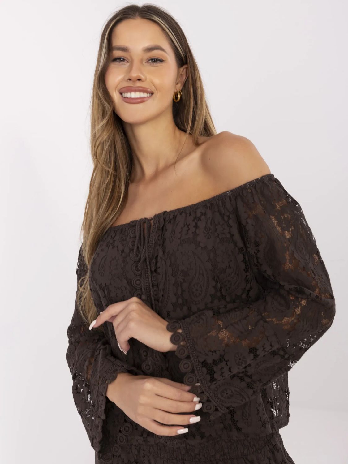 Bluză elegantă în stil boho