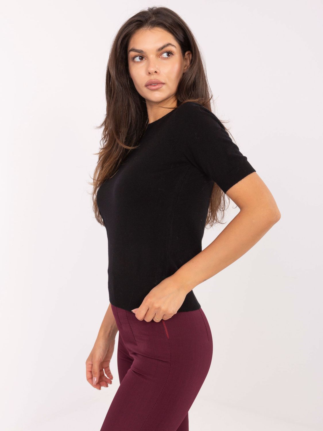 Pulover elegant negru