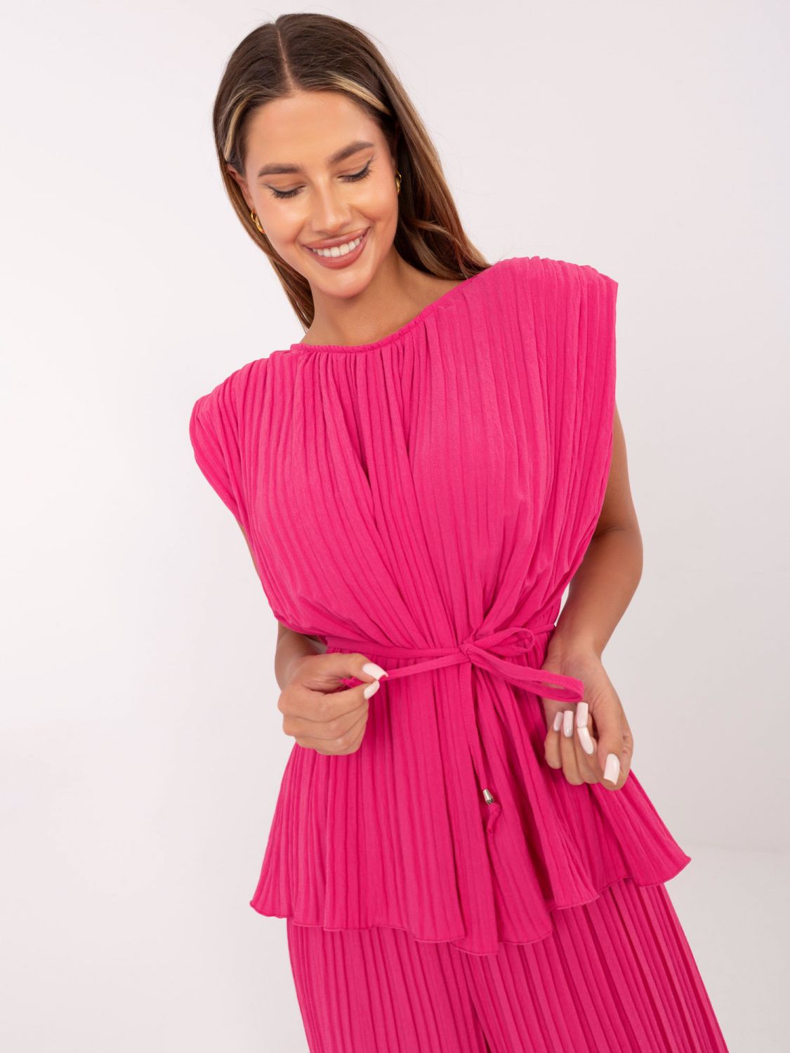 Compleu elegant în roz