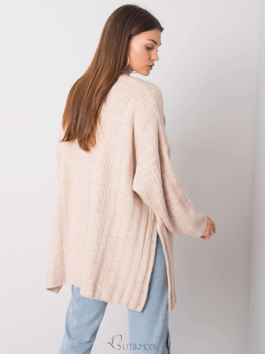 Cardigan bej RUE PARIS