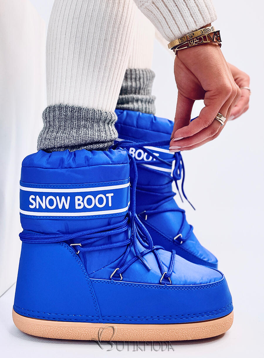 Pantofi de zăpadă josi albastru regal