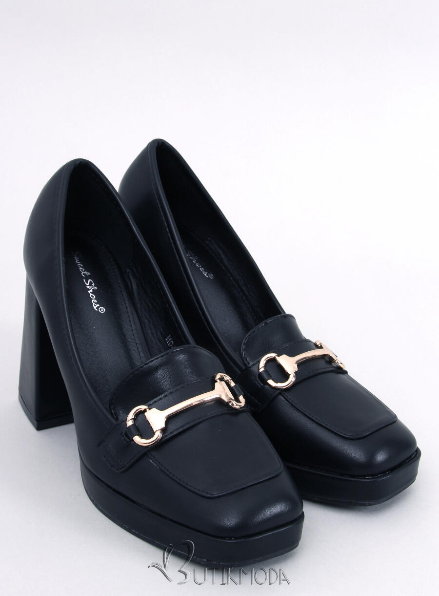 Pantofi în stil office negri
